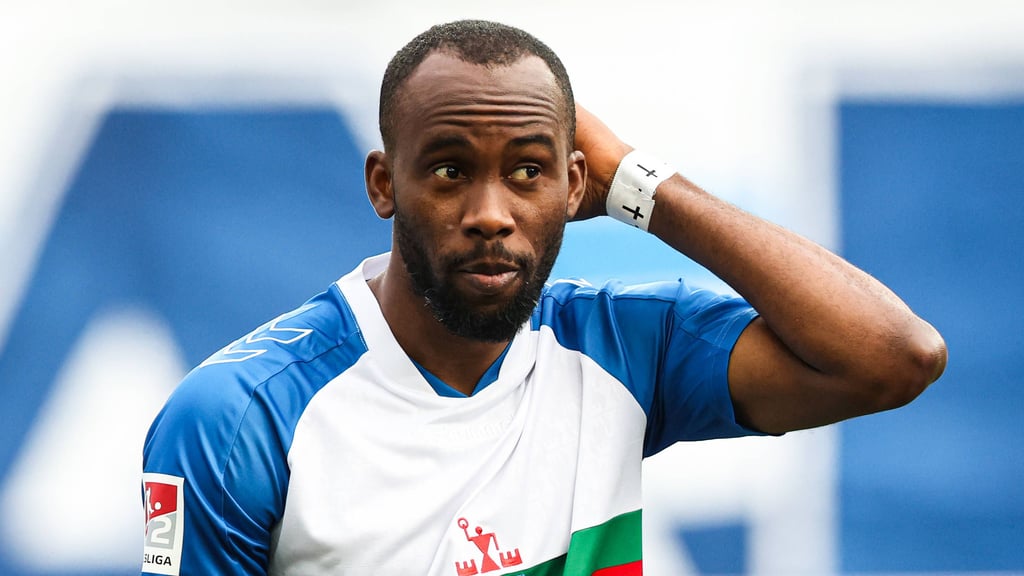 Silas Gnaka war einer der Profis, die beim 1. FC Magdeburg am Dienstag im Training fehlten.