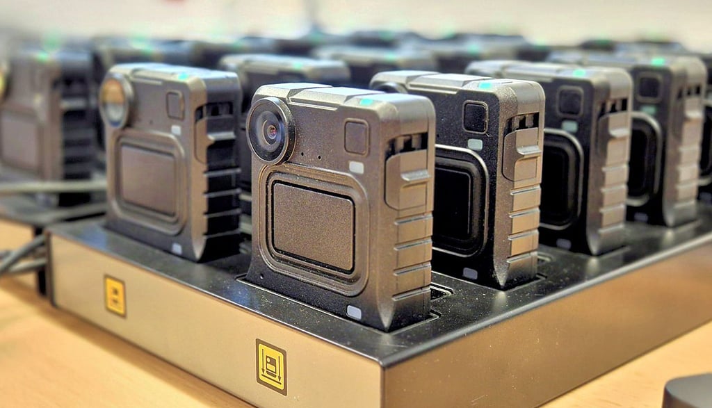 Bodycams, mit denen die Polizei ein Jahr in Stendal arbeitete. 