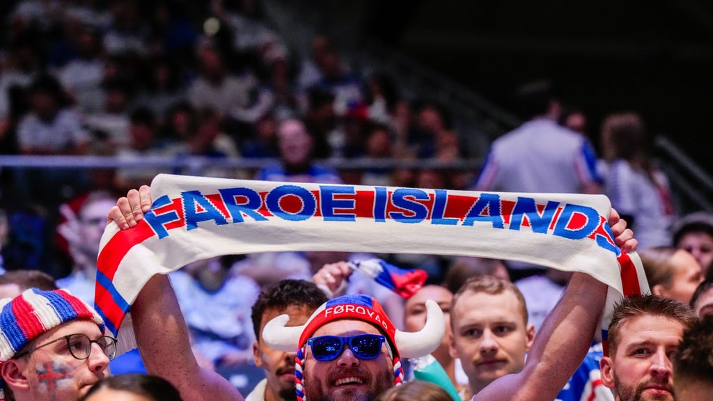 Tausende Handball-Fans der Färinger waren in Oslo.