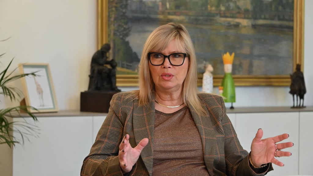 OB Simone Borris warnt vor einem Kaputtsparen von Städten wie Magdeburg.