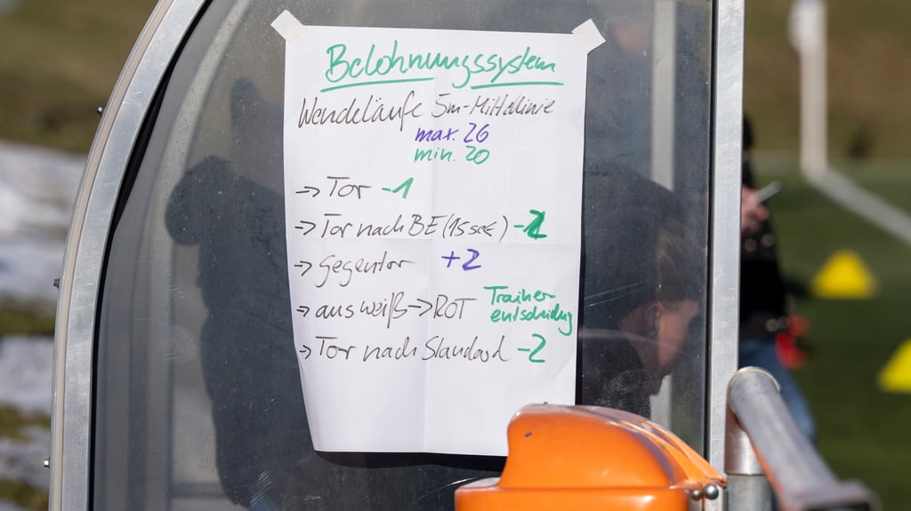 Das Belohnungssystem von HFC-Trainer Robert Schröder