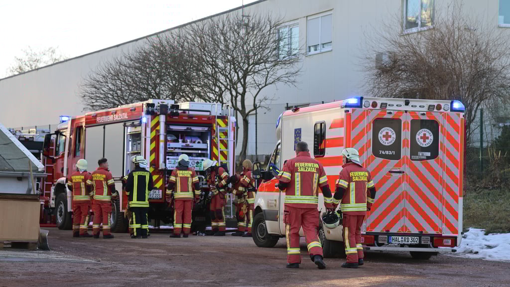 Feuerwehr und Rettungsdienst waren mit einem Großaufgebot in Zappendorf im Einsatz. 