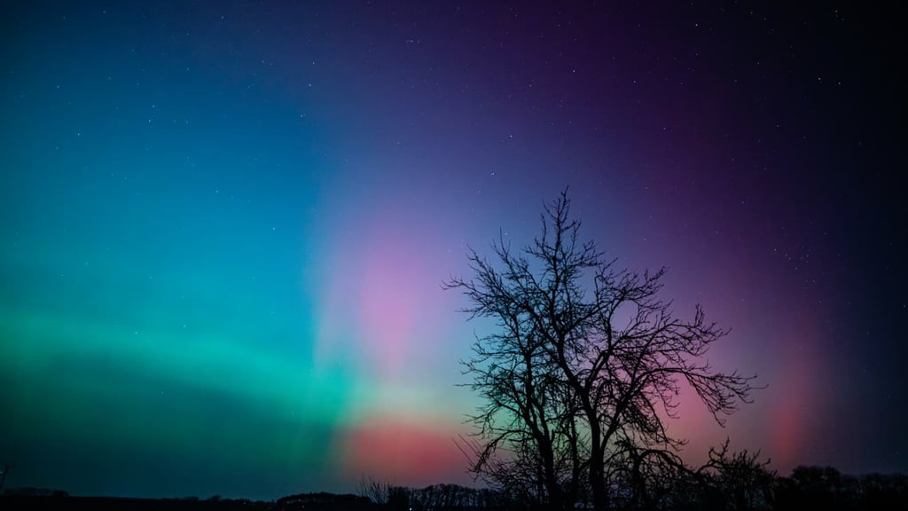 Beinahe potisch sieht das Farbspiel aus.