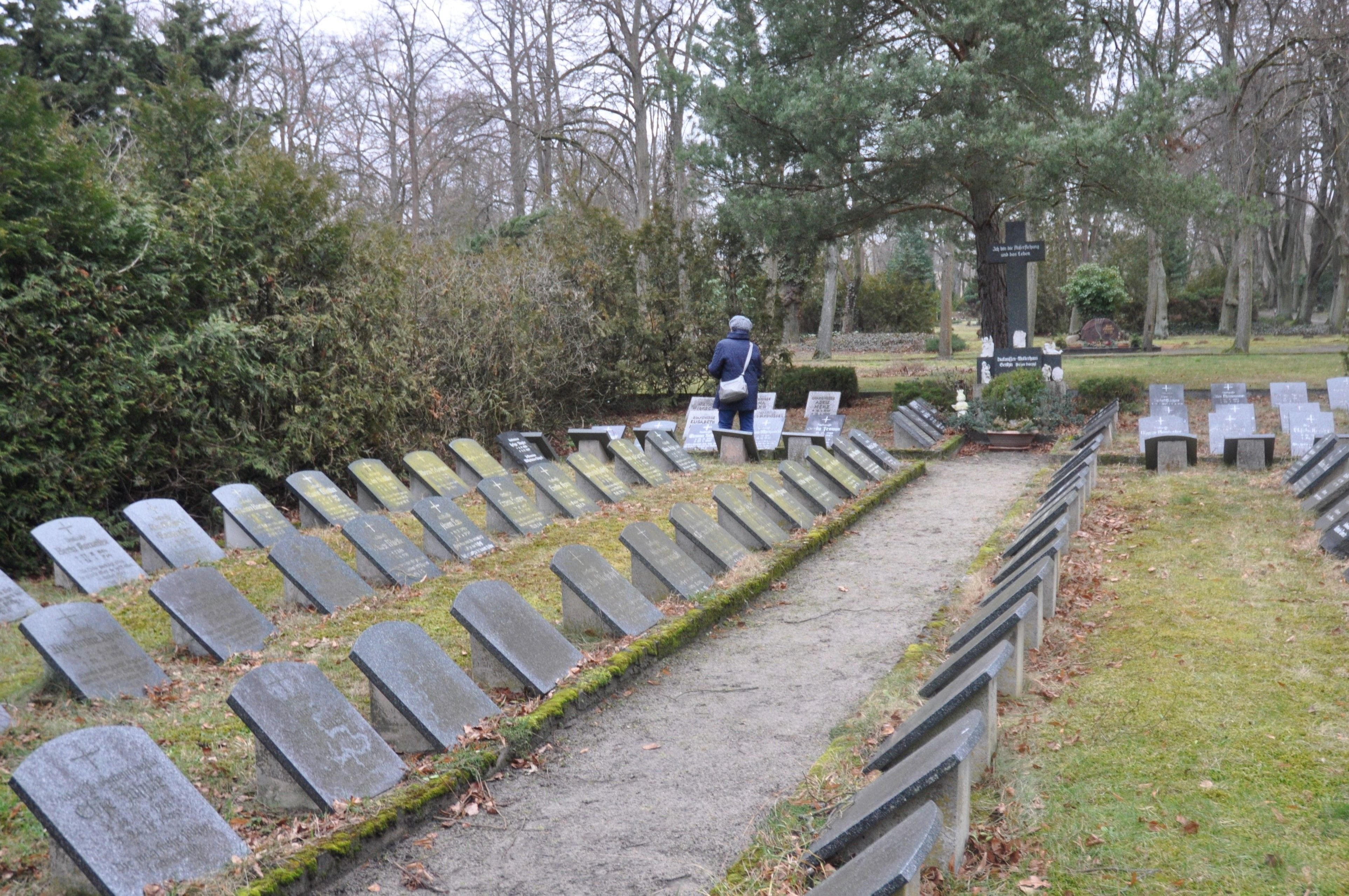 Hinweis der Stadt: Blumen und Kerzen auf Grabplatten nicht erlaubt: Was die Stadt nun vornimmt