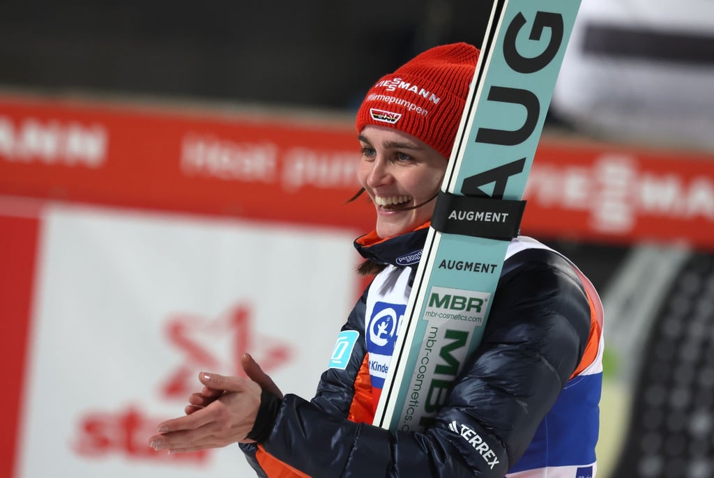 Selina Freitag war in Zao die beste deutsche Springerin. (Archivbild)