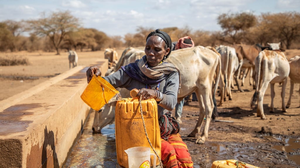 3 Milliarden Menschen leben in Gebieten, in denen die Wasservorräte zurückgehen oder instabil sind.