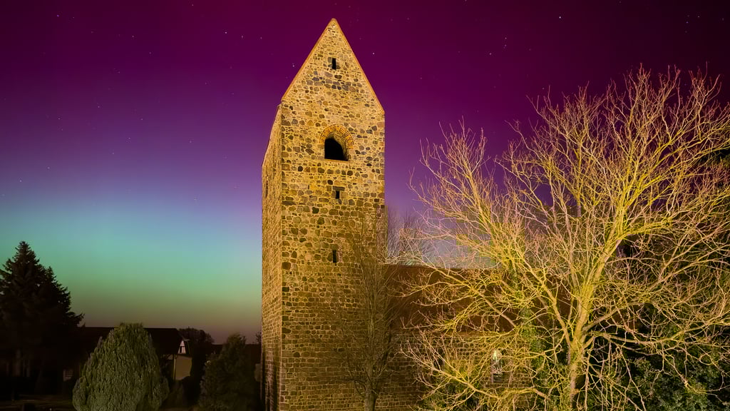 Liane Luniak wurde in Badingen Zeugin des Naturschauspiels.