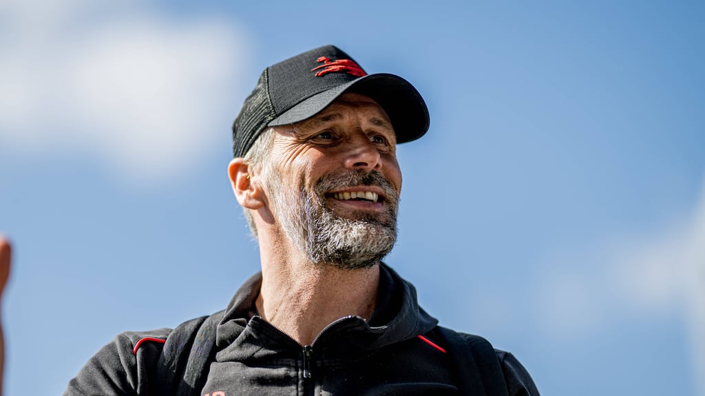 Marco Rose kurz vor seiner Entlassung bei RB Leipzig.