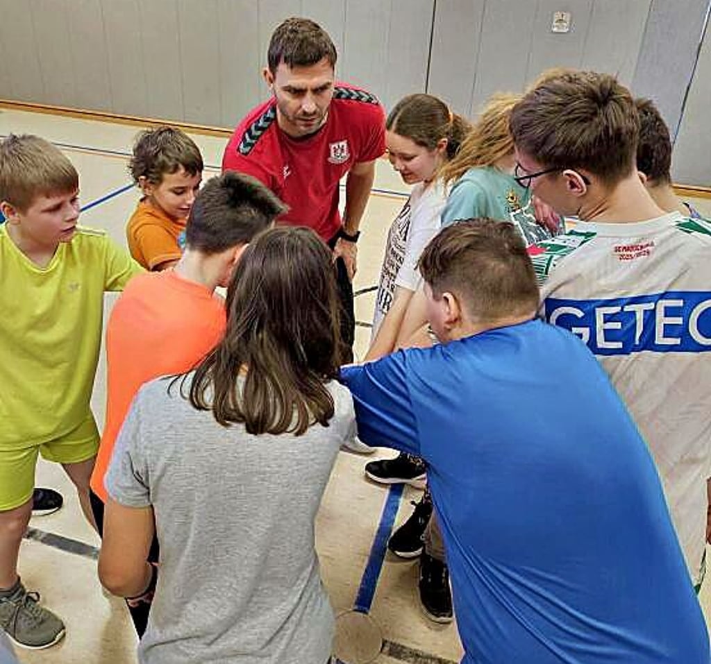 Sport frei: Die Mädchen und Jungen hatten viel Spaß.