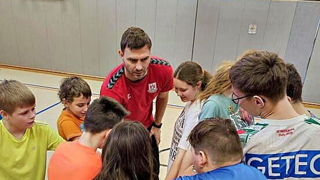 Sport frei: Die Mädchen und Jungen hatten viel Spaß.