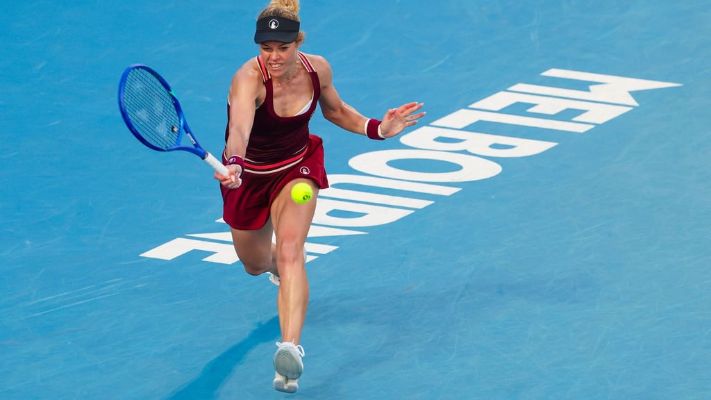 Laura Siegemund hat sich in Melbourne in die zweite Runde gekämpft.