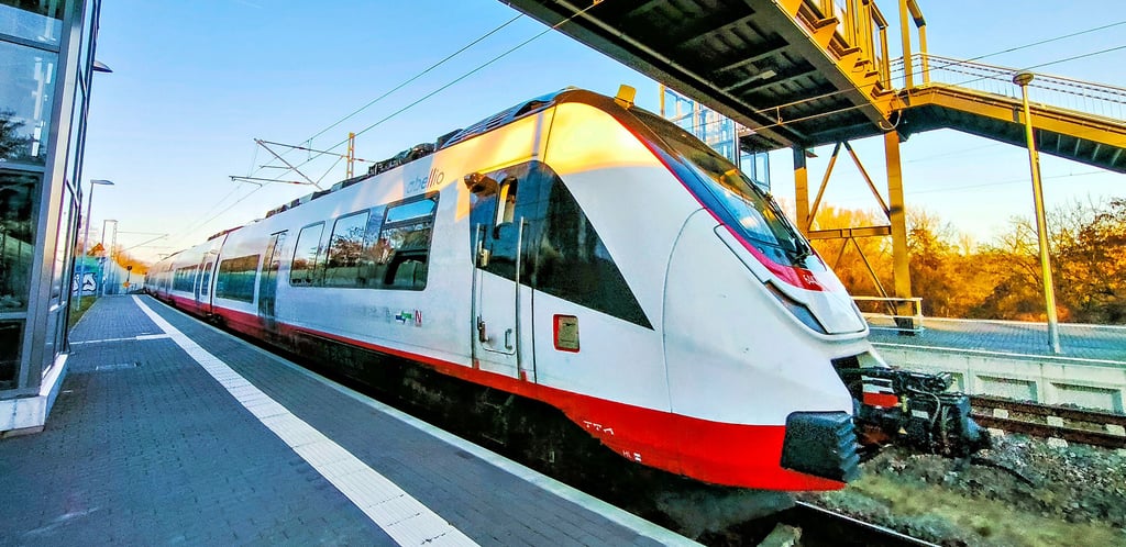 Die S11 verbindet die Zukunftsbahnhöfe im Saalekreis. Die Station in Schkopau erhält von der Bahn aktuell den letzten Schliff. 