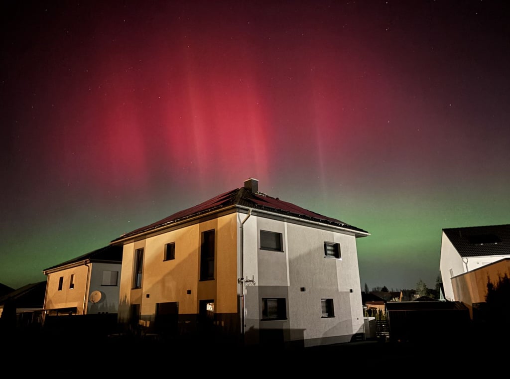 Polarlichter in Alten