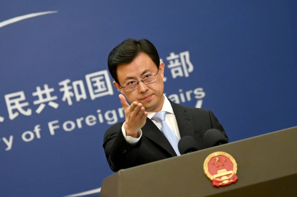 Chinas Außenamtssprecher kritisierte Pläne der EU im Bereich Cybersicherheit.