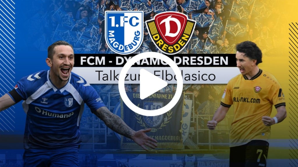 Der 1. FC Magdeburg empfängt am Samstag Dynamo Dresden in der 2. Bundesliga. Unsere Experten blicken im Video-Talk voraus auf den Elbclasico der 2. Bundesliga.