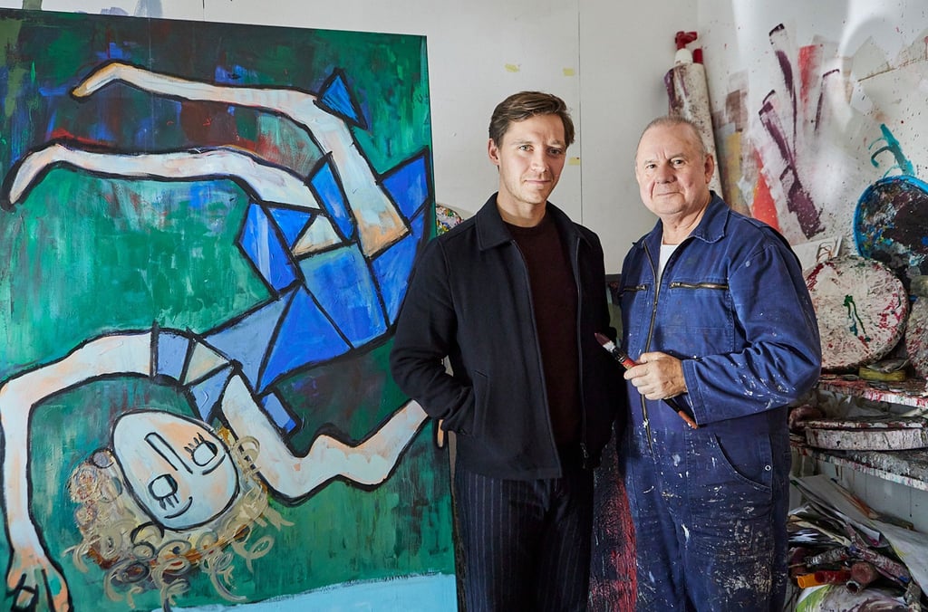 Unfallopfer und Unfallfahrer entwickeln eine besondere Freundschaft - Alfred (Joachim Król, rechts) und Denis (Jonas Nay).