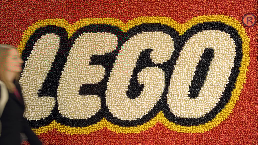Das Logo des Spielwarenherstellers Lego: In Magdeburg ist eine große Ausstellung geplant.