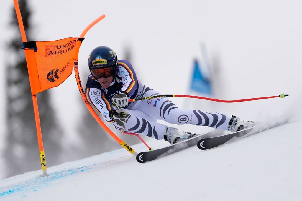 Der einzige deutsche Speed-Fahrer bei Olympia: Simon Jocher. (Archivbild)