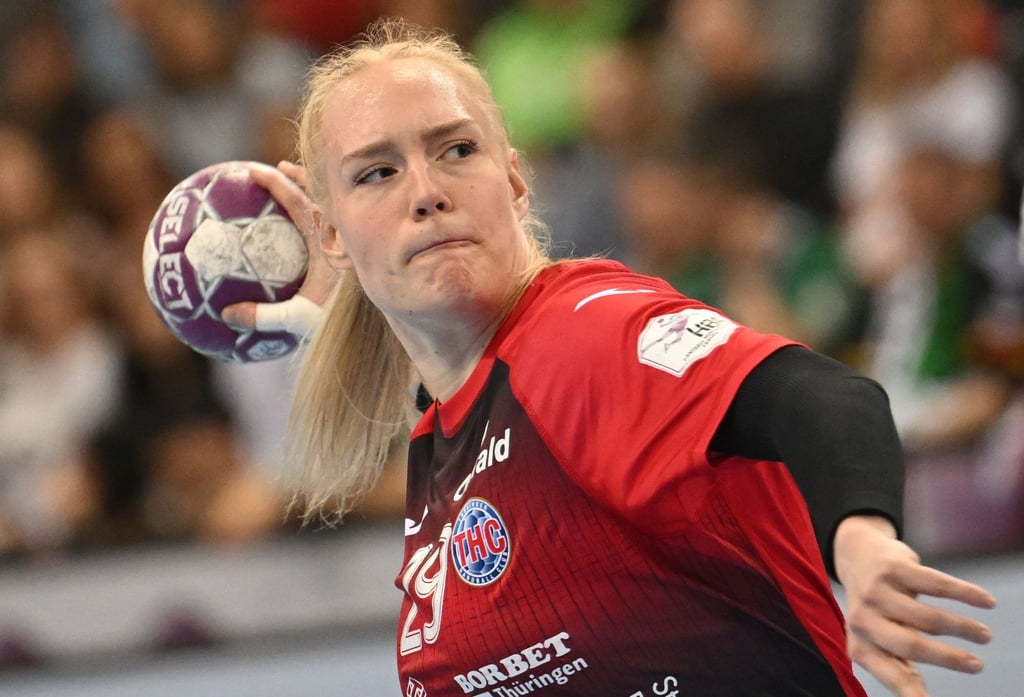 Johanna Reichert und die Handballerinnen des Thüringer HC mussten sich im Bundesliga-Topspiel der HSG Blomberg-Lippe geschlagen geben. (Archivbild)