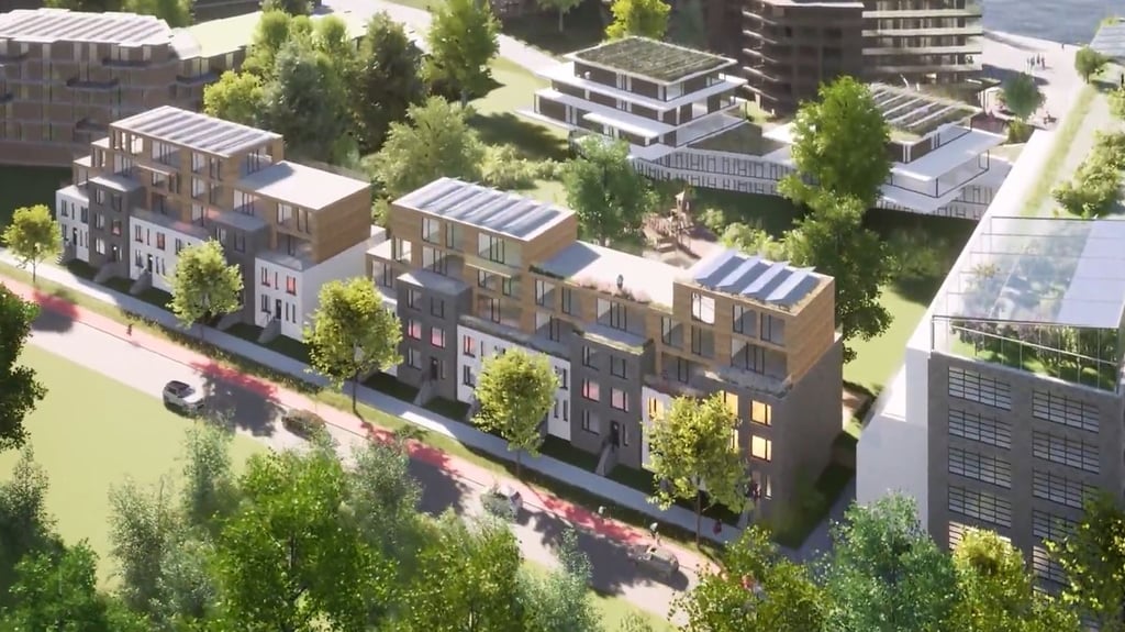 Pläne für den Grünen Stadtmarsch in Magdeburg: Das Viertel soll kein allgemeines Wohngebiet werden, sondern ein urbanes Gebiet.