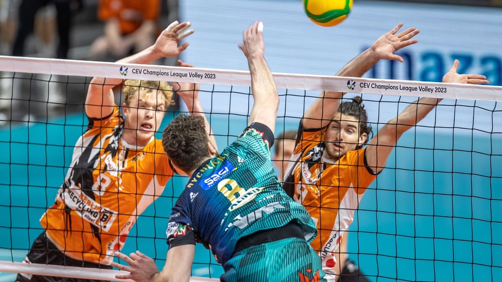 Die BR Volleys unterlagen dem italienischen Topteam aus Perugia deutlich. (Archivbild)