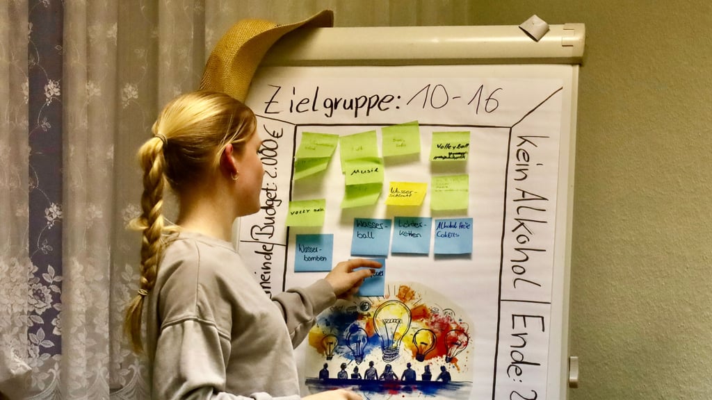 Zehn Jugendliche haben mit der  Planung für eine Beachparty in Meseberg begonnen. Das Vorhaben ist Teil der Erstellung des Kinder- und Jugendbeteiligungskonzeptes der Niederen Börde. 