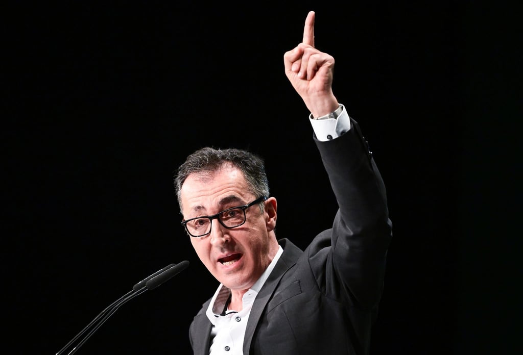 Der baden-württembergische Spitzenkandidat Cem Özdemir reagierte verschnupft.