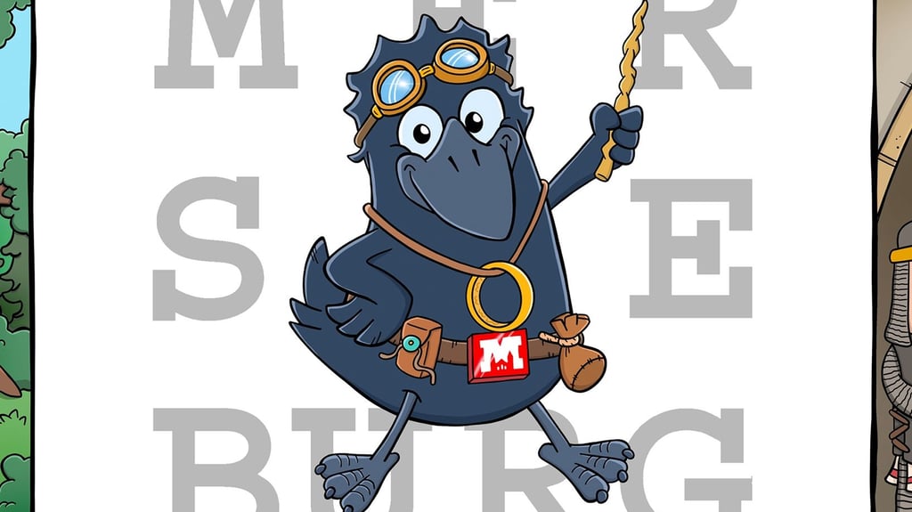 Hat bald einen Namen: Der Merseburger Rabe von „José Comics“