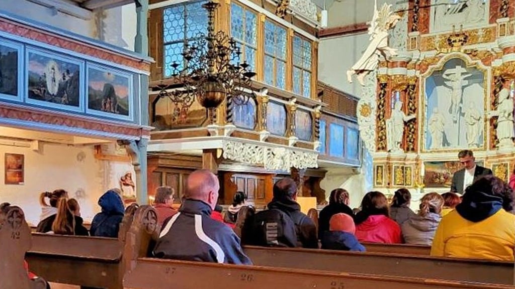In der Patronatskirche Meisdorf - hier bei einem früheren Gottesdienst - gibt es am 25. Januar Musik, Texte und Gelegenheit zum Gespräch. 