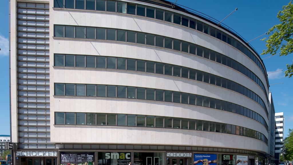 Das Staatliche Archäologiemuseum wurde im Jahr 2014 im früheren Kaufhaus Schocken eröffnet. (Archivbild)