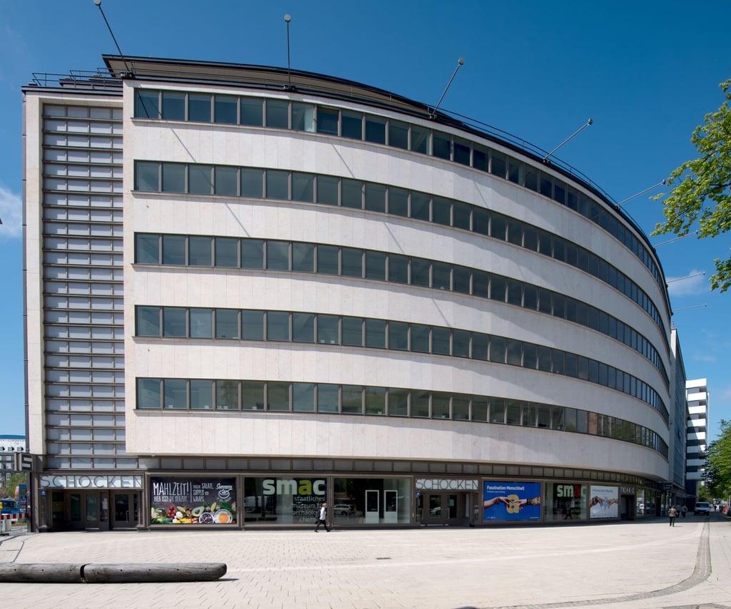 Das Staatliche Archäologiemuseum wurde im Jahr 2014 im früheren Kaufhaus Schocken eröffnet. (Archivbild)