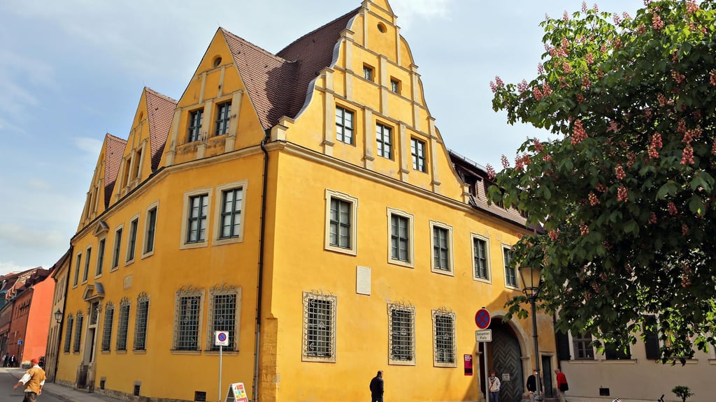 Blick auf das Stadtmuseum in Halle