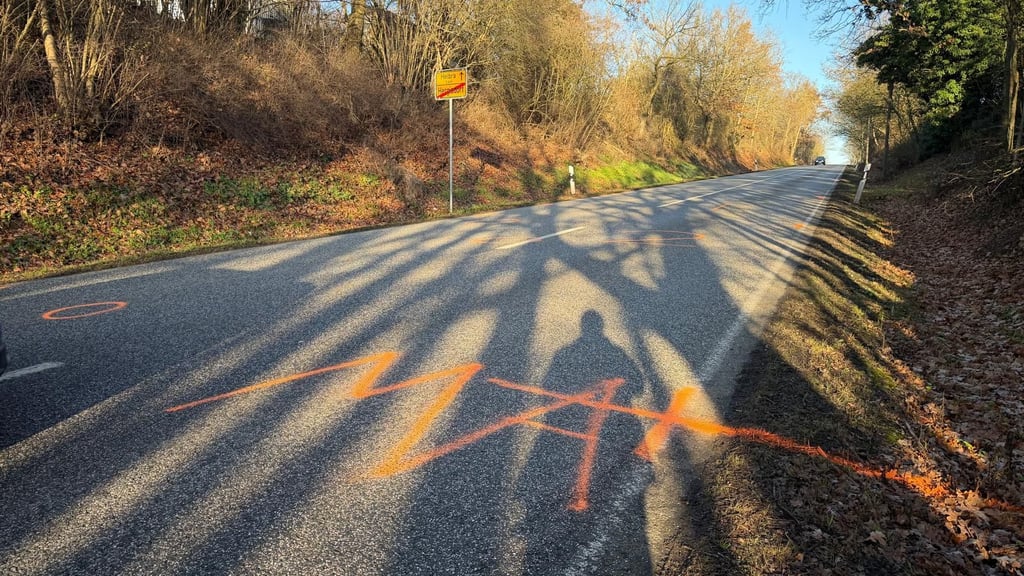 Die Unfallstelle in Hergisdorf, wo der 76-Jährige kurz vor Weihnachten starb.