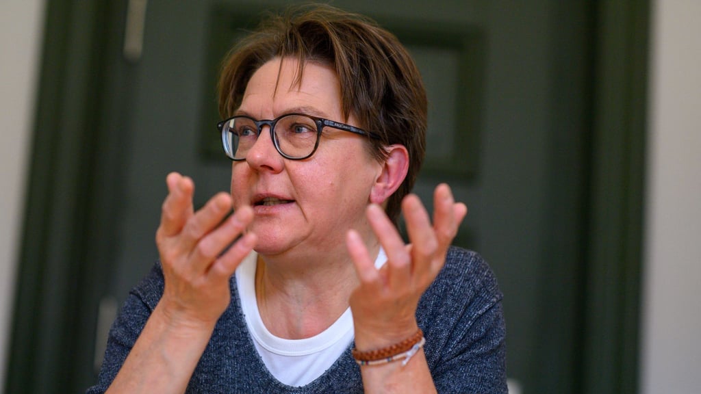 Doreen Rosenbaum ist Zeugenbetreuerin beim Sozialen Dienst der Justiz Sachsen-Anhalt.