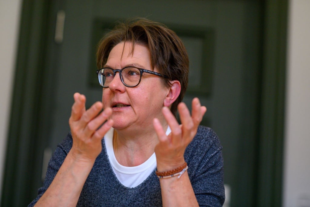 Doreen Rosenbaum ist Zeugenbetreuerin beim Sozialen Dienst der Justiz Sachsen-Anhalt.