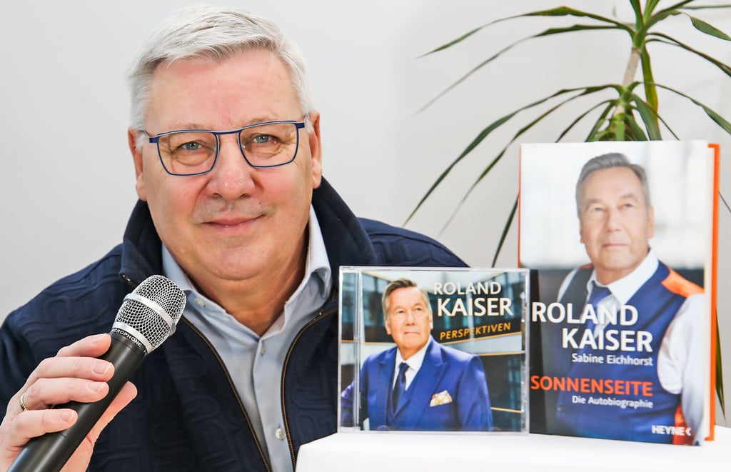 René Bergmann aus Bernburg startet derzeit als Roland-Kaiser-Double durch. 
