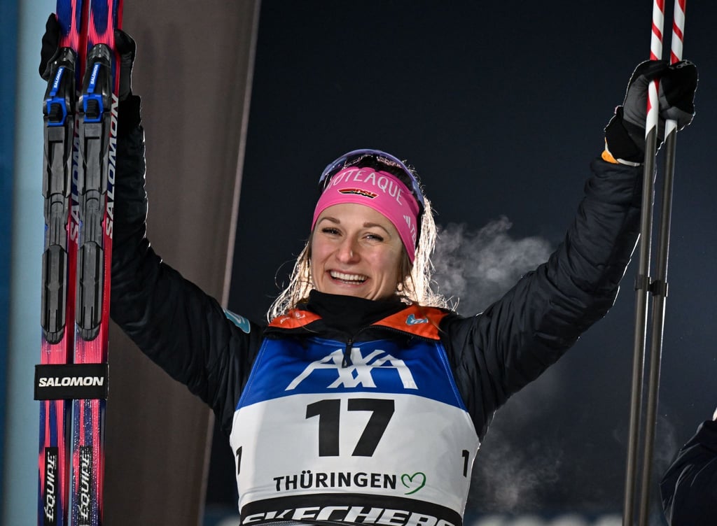 Abfahrer Cyprien Sarrazin hat seine Beziehung zu Laura Gimmler öffentlich gemacht. (Archivbild)