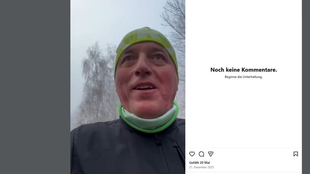 Langstreckenläufer und Politiker: Rüdiger Erben erklärte fast täglich seine Politik - selbst beim Joggen im Zeitzer Forst.