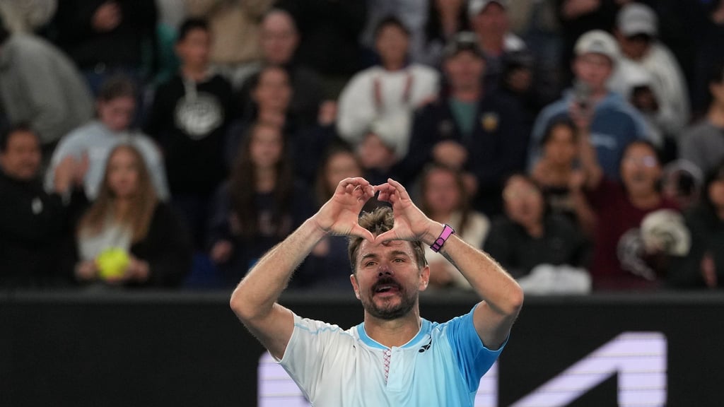 Die Reise von Stan Wawrinka bei den Australian Open geht weiter.