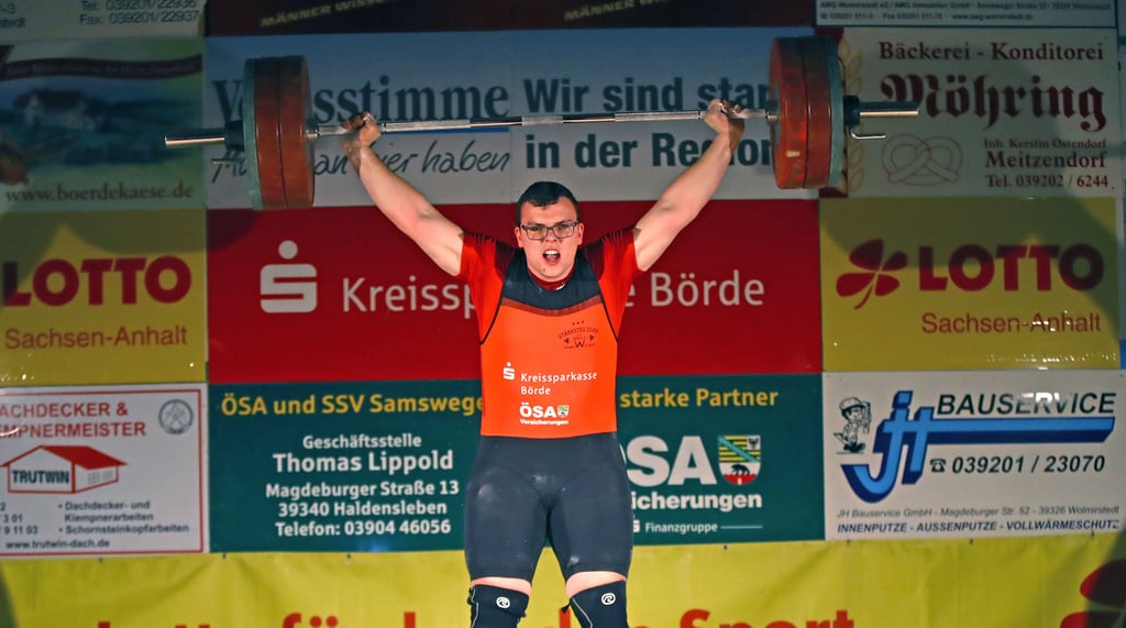 Björn Günther kann für Samswegen wieder die Gewichte stemmen.