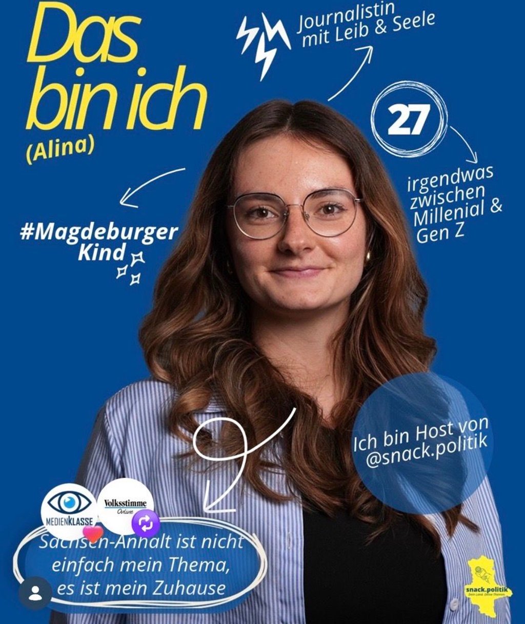 Meine Kollegin Alina stellt sich vor.