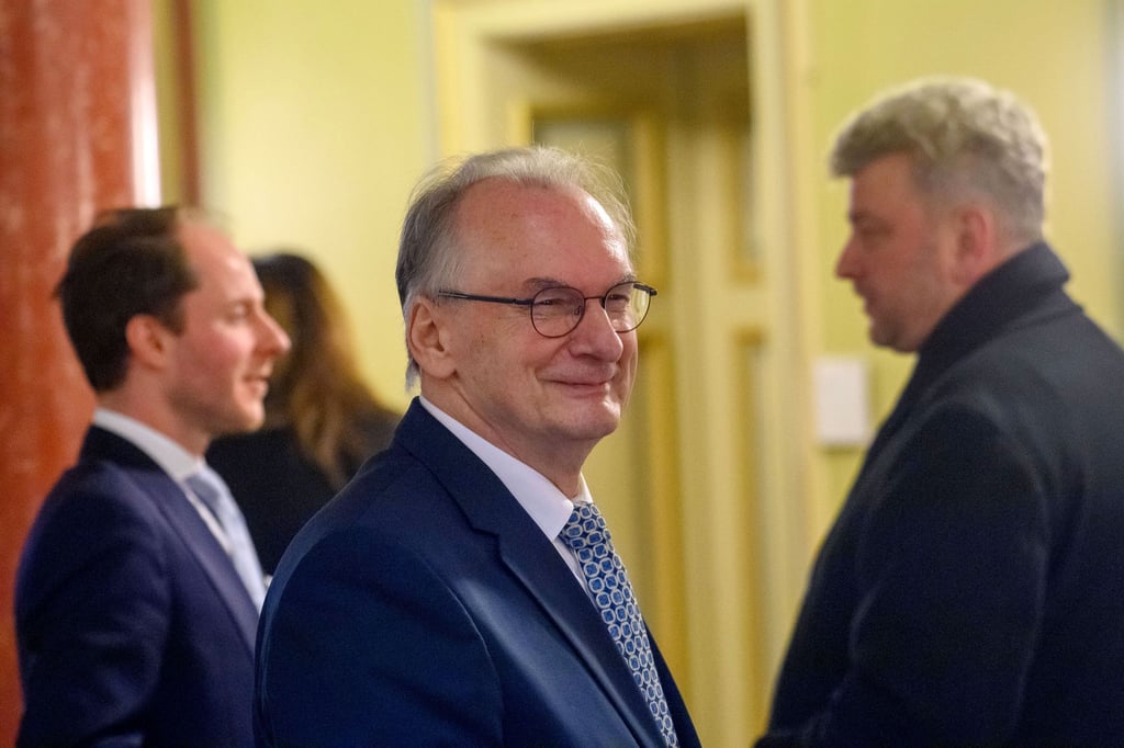 In den 15 Jahren als Ministerpräsident schmiedete Reiner Haseloff drei verschiedene Bündnisse. (Archivbild)