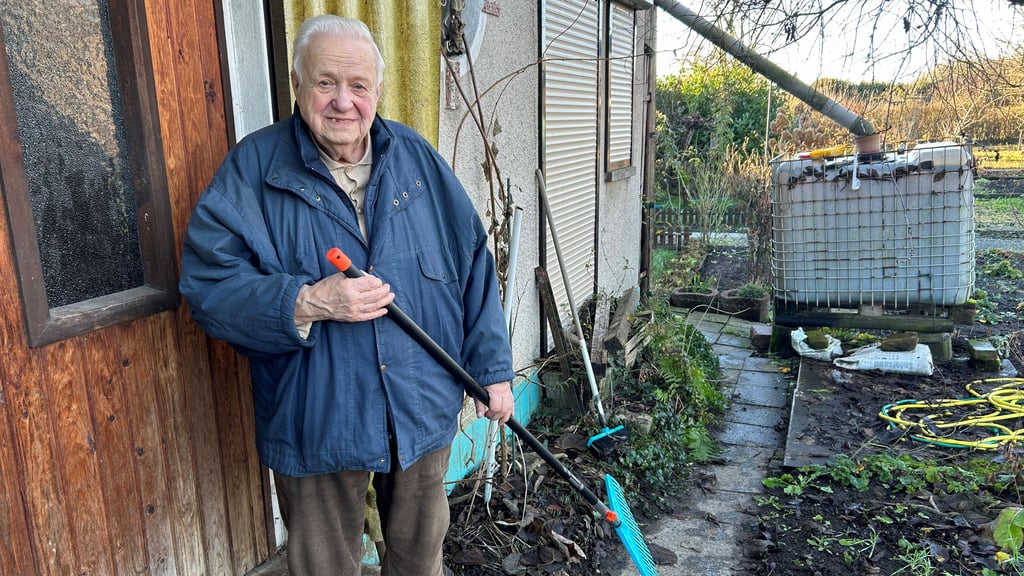 Walter Seydewitz liebt seinen Kleingarten in der Anlage „Klinketal“. Der Eigentümer will die Kleingartenanlage in Magdeburg jedoch räumen lassen. 