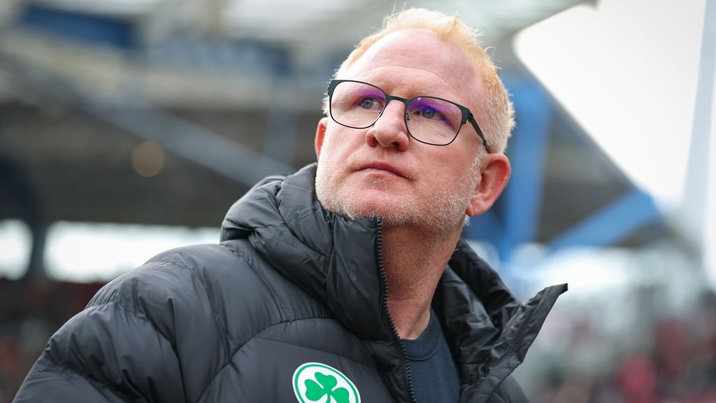 Trainer Heiko Vogel hofft auf die Wende in Fürth. (Archivbild)