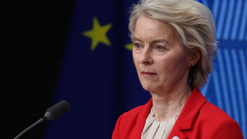 EU-Kommissionspräsidentin von der Leyen kündigte mehr Investitionen in der Arktis an.