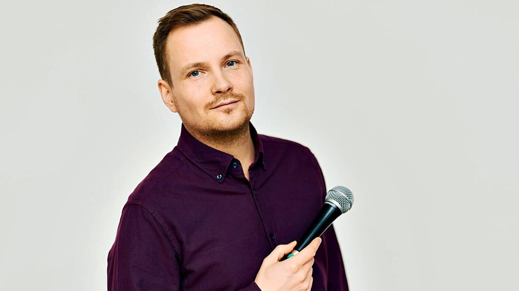 Mit seinem Programm „Meisterwerk“ gastiert der Comedian und Kunsthistoriker Jakob  Schwerdtfeger am Sonnabend im Clack-Theater in Wittenberg. Für das humorvoll-künstlerische Programm gibt es noch Karten.  