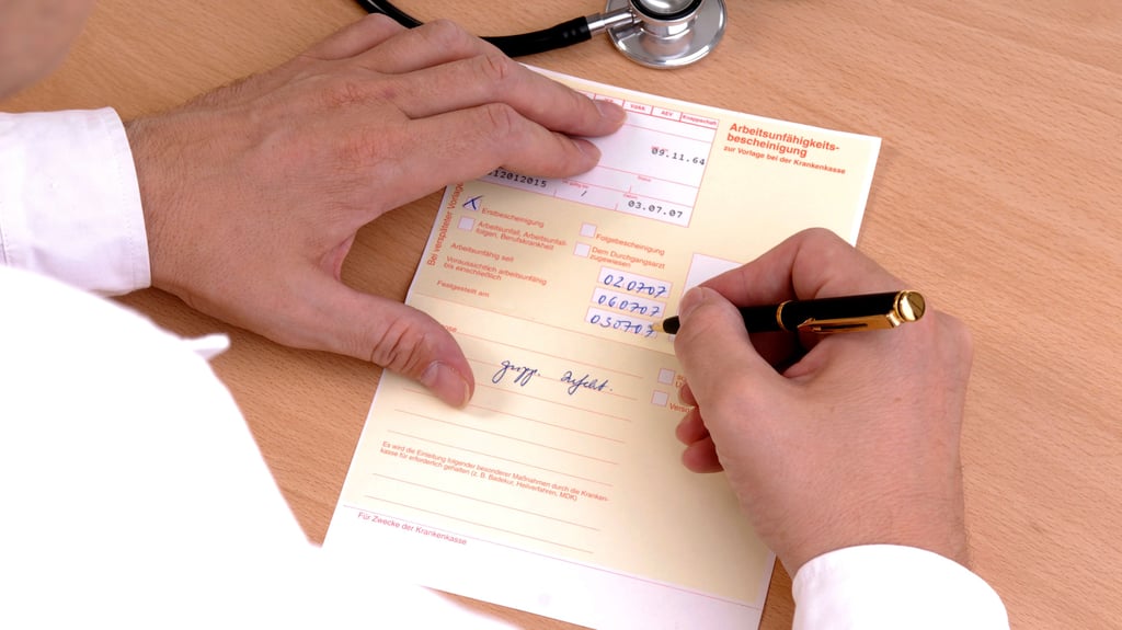 In Sachsen-Anhalt sind die Menschen am häufigsten krankgeschrieben.