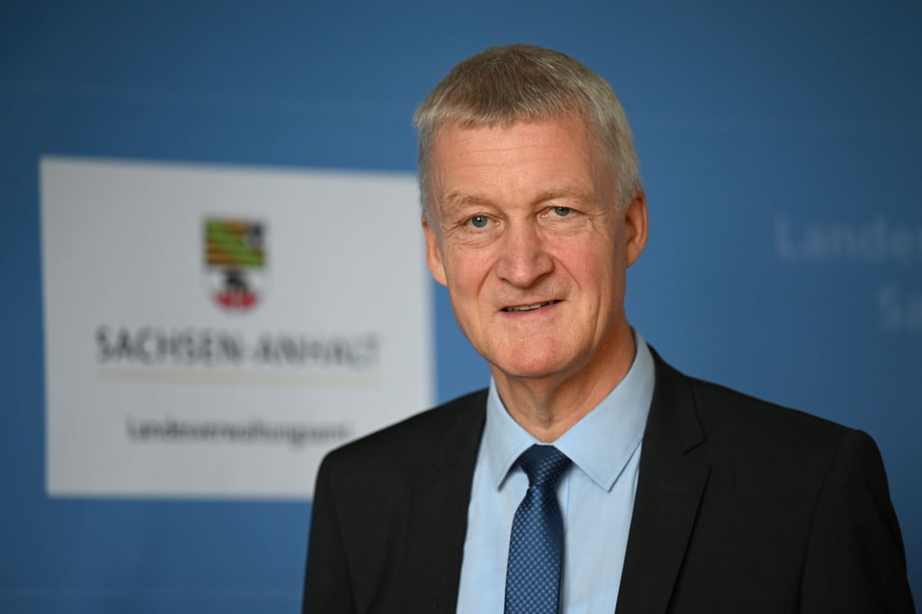 Thomas Pleye, Präsident vom Landesverwaltungsamt, würdigt das Engagement von Denkmaleigentümern. (Archivbild)