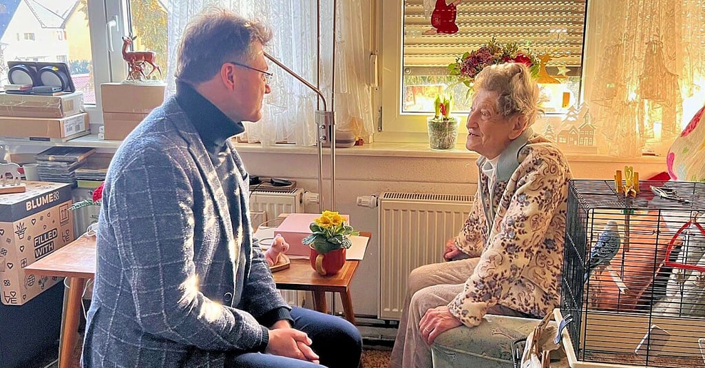 Auch Waltraut Schenk hat ihren 100. Geburtstag gefeiert.