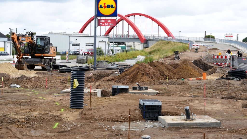 Blick auf die Hohe Brücke.